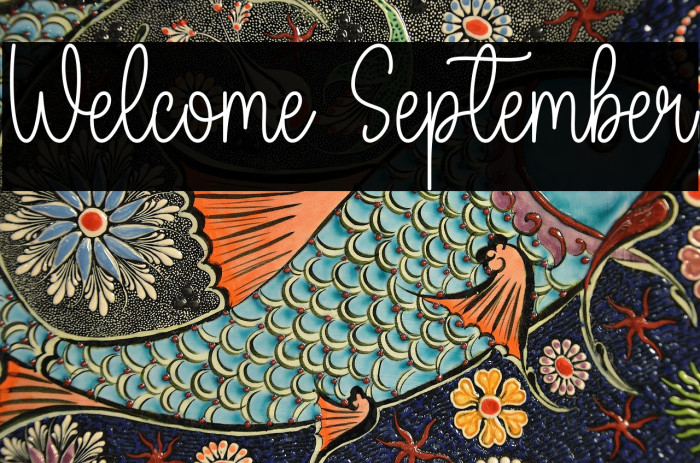 Welcome September Example 2