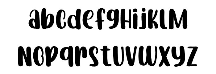 Welcome Spring Font LOWERCASE