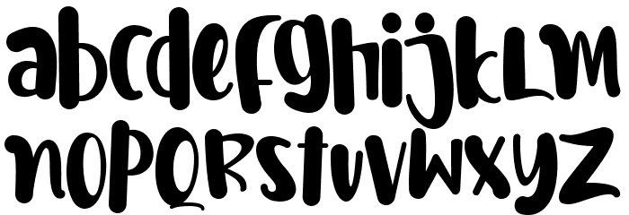 Welcome Summer Font LOWERCASE
