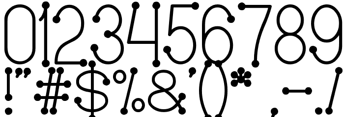 Welcome To Planet Earth Font OTHER CHARS