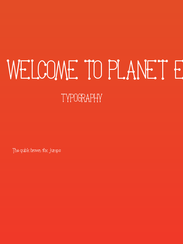 Welcome To Planet Earth Poster