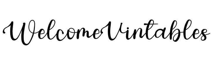 Welcome Vintables  Скачать бесплатные шрифты