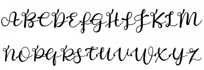 Welcome Vintables Schriftart Groß