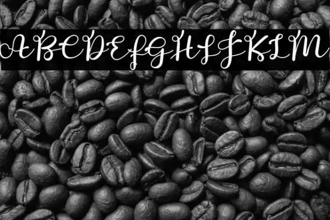 Welcome Vintables Font examples