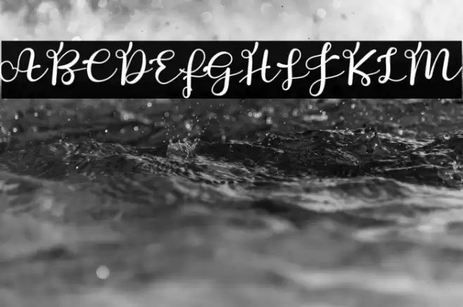 Welcome Vintables Font examples