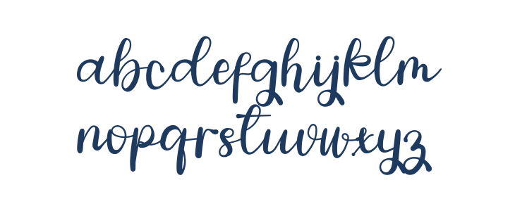 Welcome Vintables Lowercase