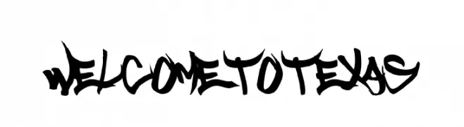 Welcome to Texas  font caratteri gratis