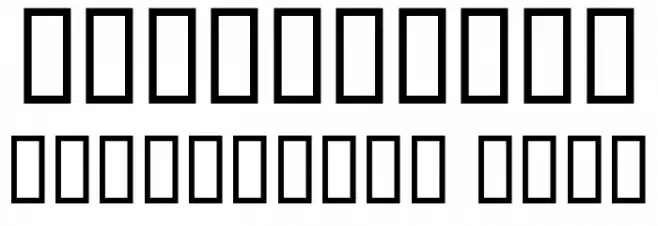 Welcome to Texas Font OTHER CHARS