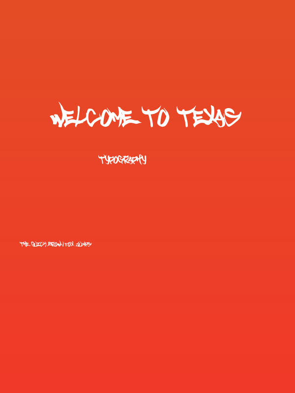Welcome to Texas Poster