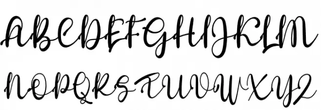 Welcome Schriftart Groß