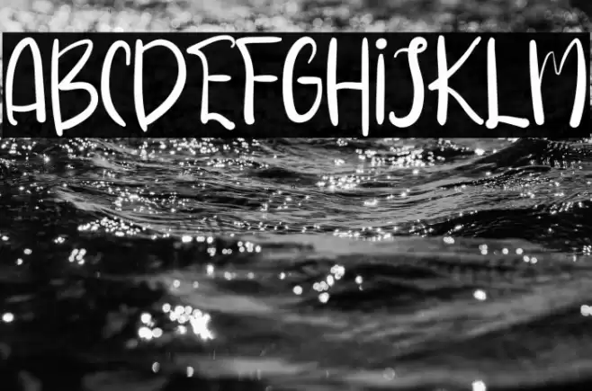 WelcomeChristmasRegular Font examples