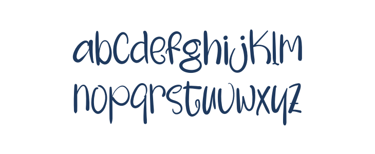 WelcomeChristmasRegular Lowercase