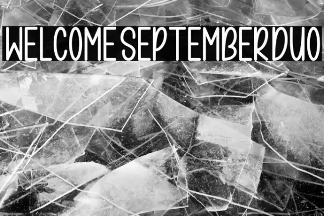 WelcomeSeptemberDuo خط examples