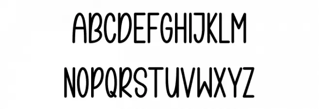 WelcomeSeptemberDuo Font LOWERCASE