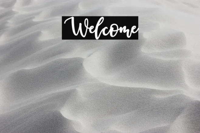 Welcome Example 1