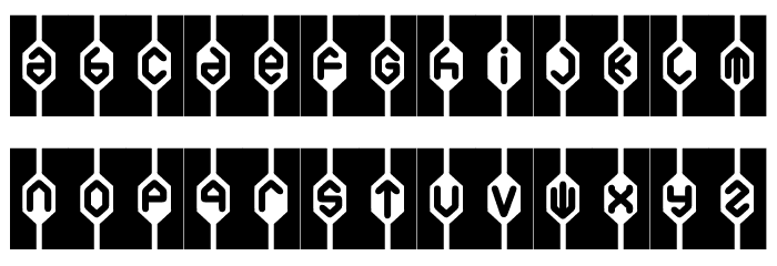 WelfareBrat-Regular Font LOWERCASE