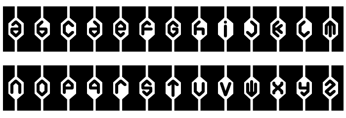 WelfareBrat-Regular Font LOWERCASE