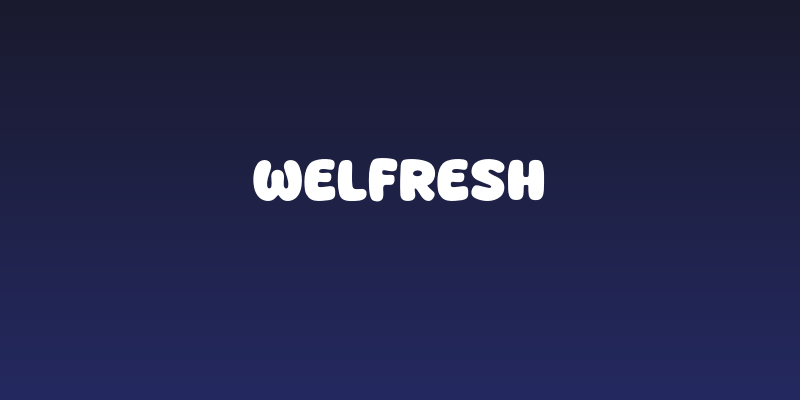 Welfresh Social Header