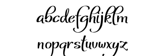 Welga Demo Font LOWERCASE
