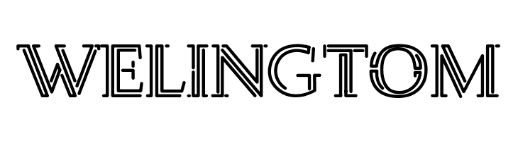 Welingtom  フリーフォントのダウンロード