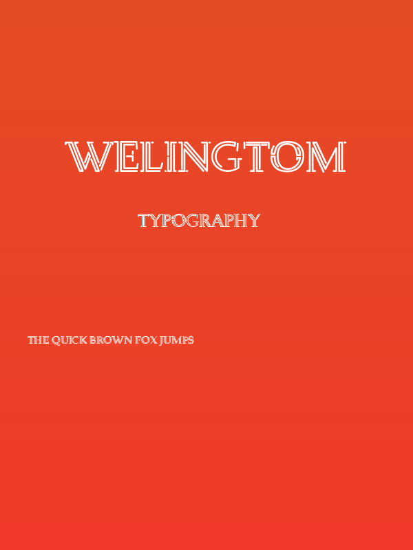 Welingtom Poster