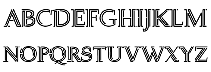Welingtom Font LOWERCASE