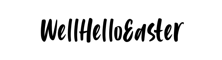 WellHelloEaster  baixar fontes gratis