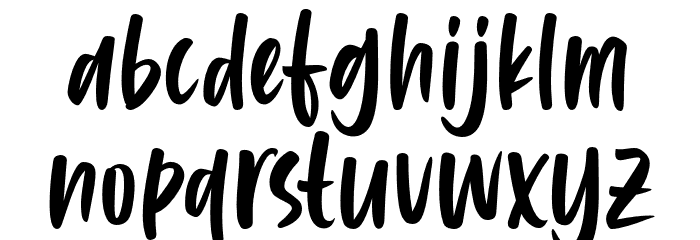 WellHelloEaster Font LOWERCASE