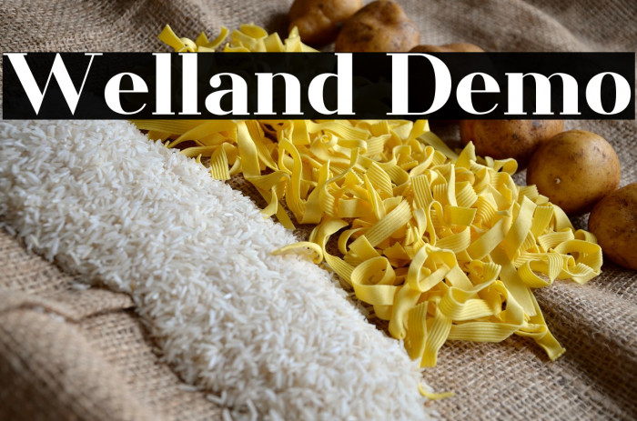 Welland Demo Example 2