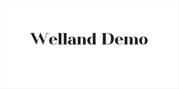Welland Demo Logo