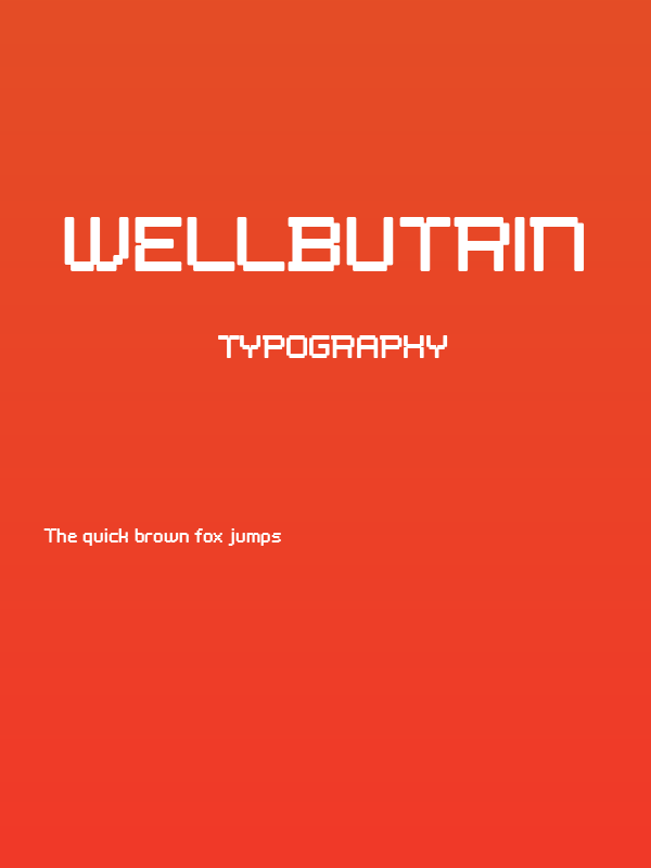Wellbutrin Poster
