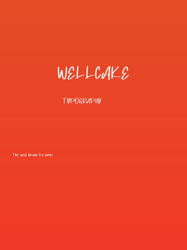 Wellcake Poster