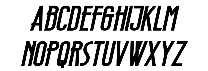 Wellcome Paradise Bold Italic Font LOWERCASE