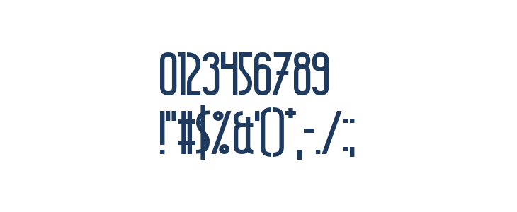 Wellcome Paradise Bold Other Characters