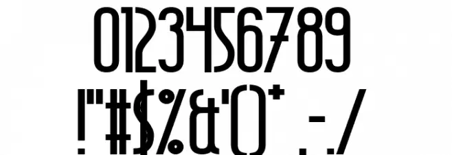 Wellcome Paradise Bold Font OTHER CHARS