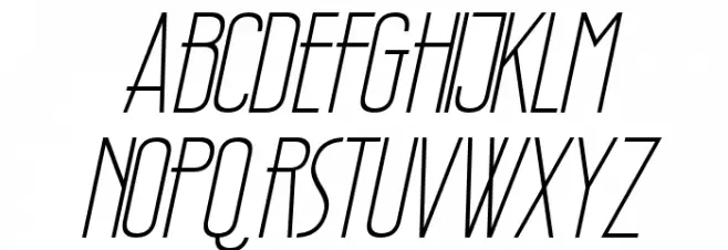 Wellcome Paradise Italic Fonte MAIÚSCULAS