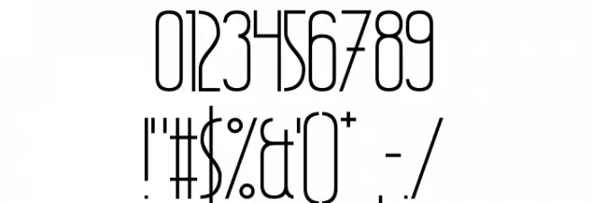 Wellcome Paradise Font OTHER CHARS