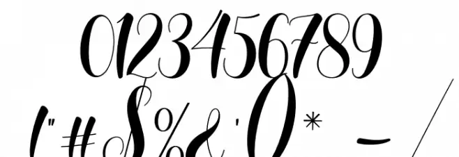 Wellcome Font OTHER CHARS