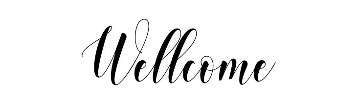 Wellcome  baixar fontes gratis