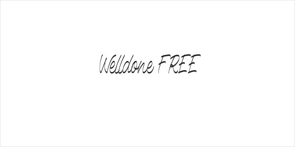 Welldone FREE Logo