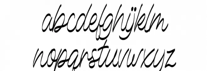 WelldoneFREE Font Litere mici