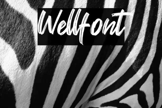Wellfont Fuentes examples