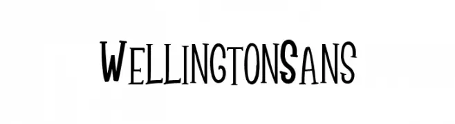 Wellington Sans  Frei Schriftart Herunterladen