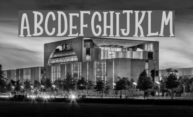 Wellington Sans Font examples