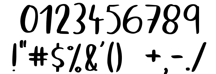 Wellington Font OTHER CHARS