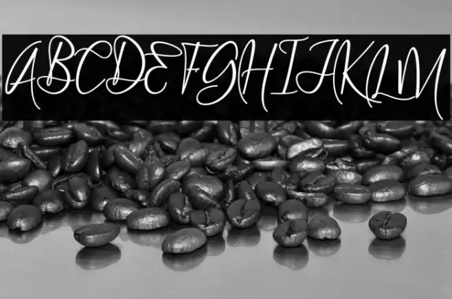 Wellington Font examples