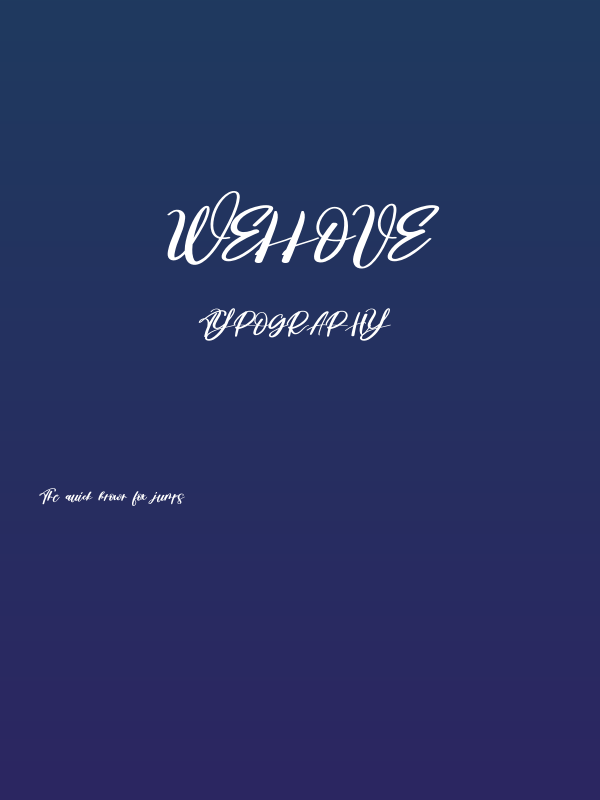 Wellove Poster