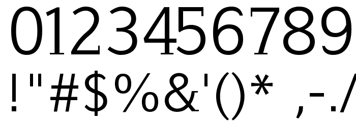 WellrockSlab Font OTHER CHARS