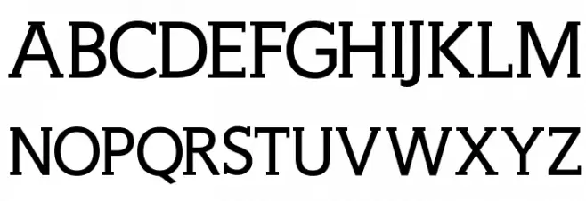 WellrockSlabBold Schriftart Groß