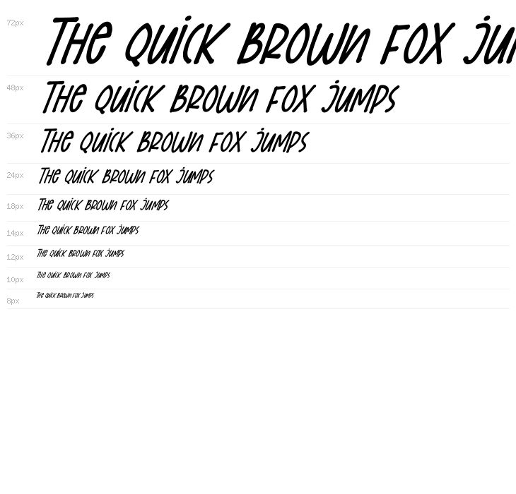 Wellside Italic Waterfall